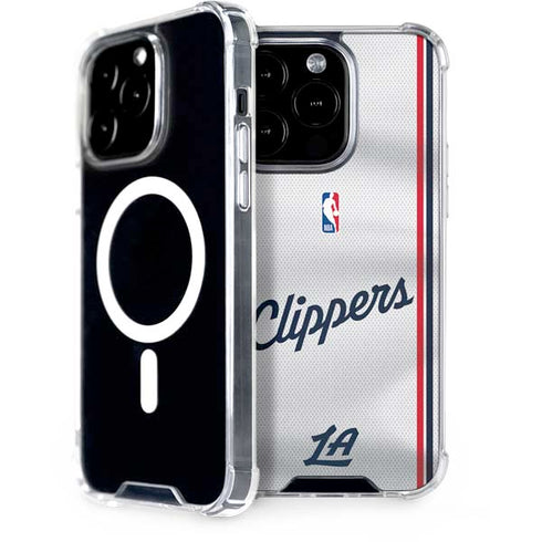 NBA Los Angeles Clippers Team Jersey iPhone 15 Pro MagSafe Case